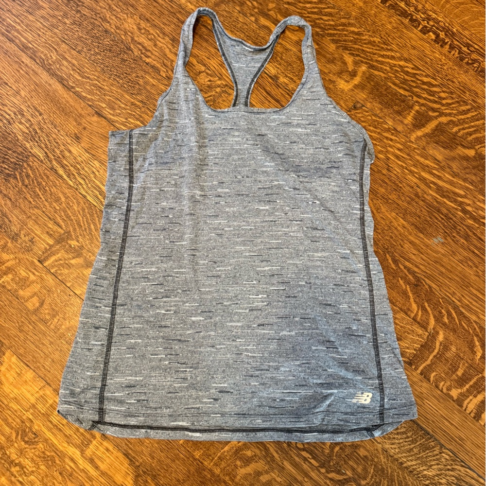 New Balance Heathered Gray Women's Tank Top